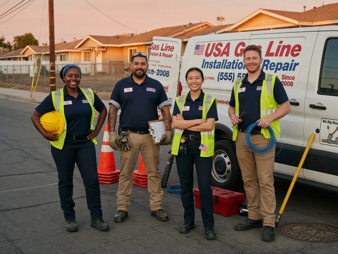 Gas Line Installation company in Anamosa, IA